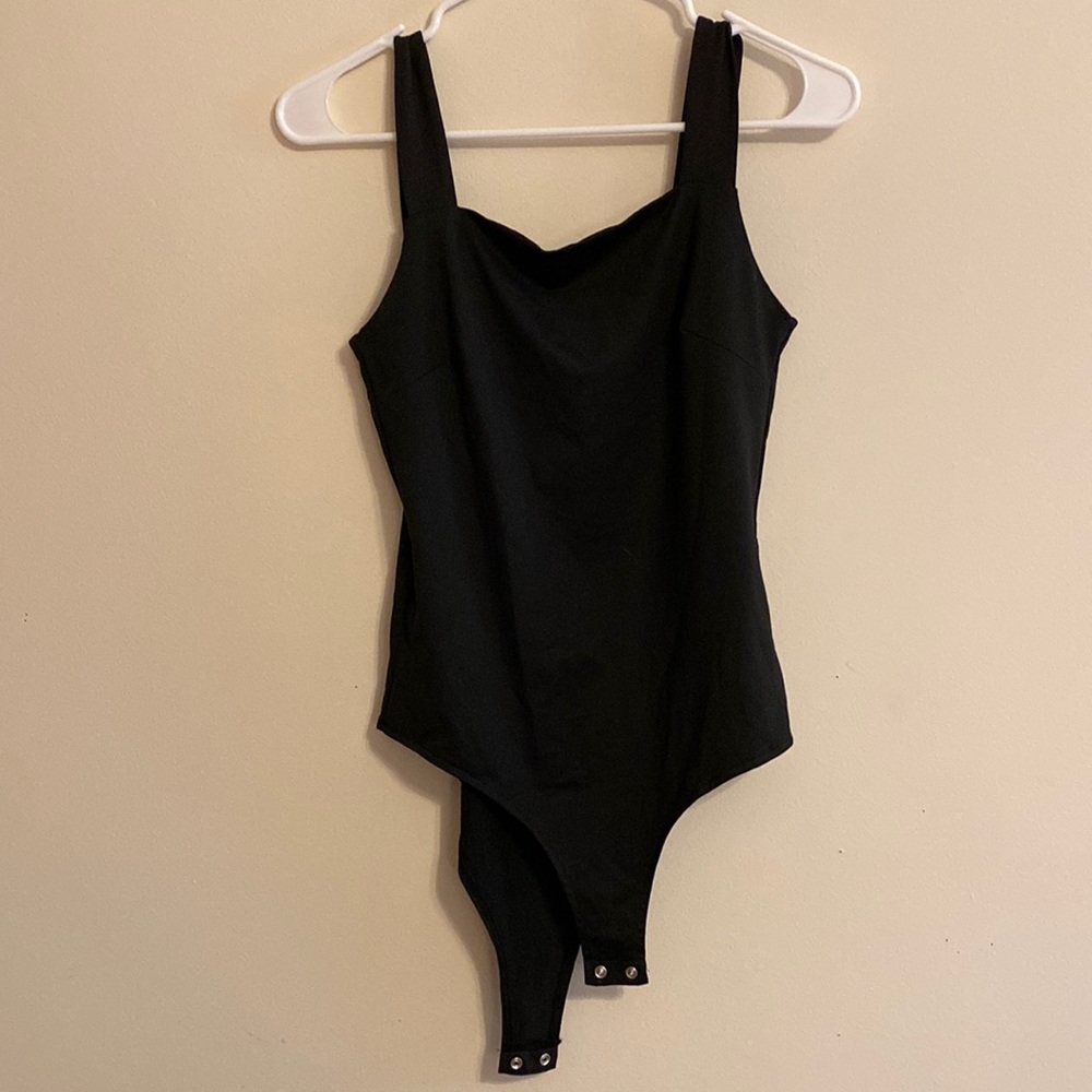 Black onesie bodysuit